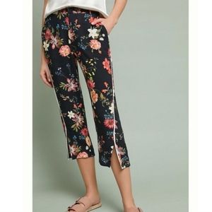 FARM Rio x Anthropologie Cropped Floral Pants Size XS